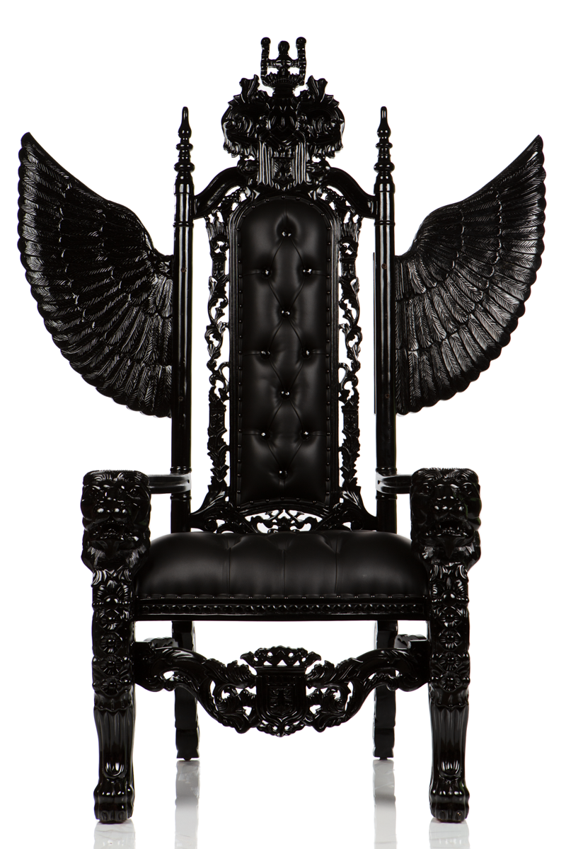 Vintage "Dark Angel" Throne