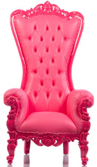 Vintage "Doja Cat" Shellback Throne (Hot Pink/Hot Pink)