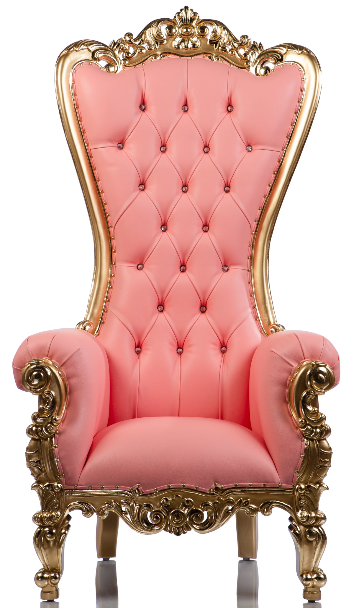 "Bubble Gum" Shellback Throne (Pink/Gold)