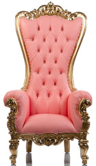 "Bubble Gum" Shellback Throne Pink/Gold (West Coast)