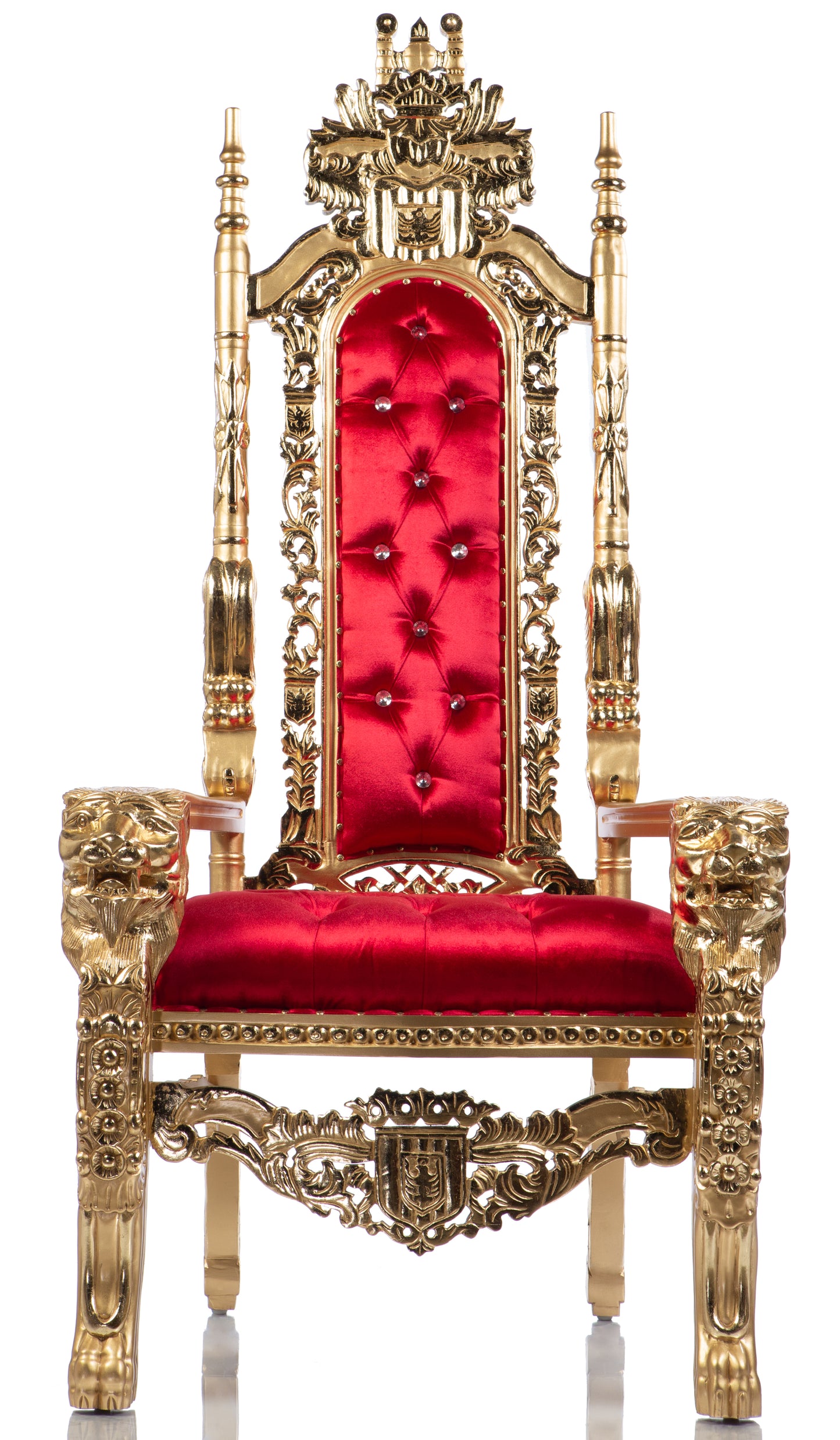Dynamite Lion Head Throne (Red/Gold)