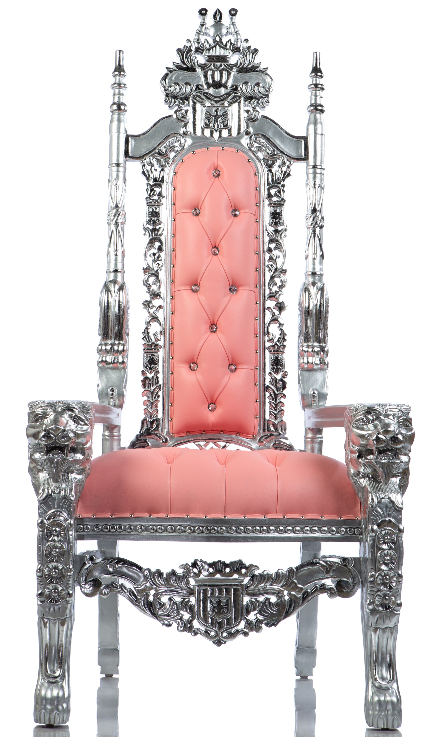 Bubble Gum Lion Head Throne Pink/Silver (West Coast)
