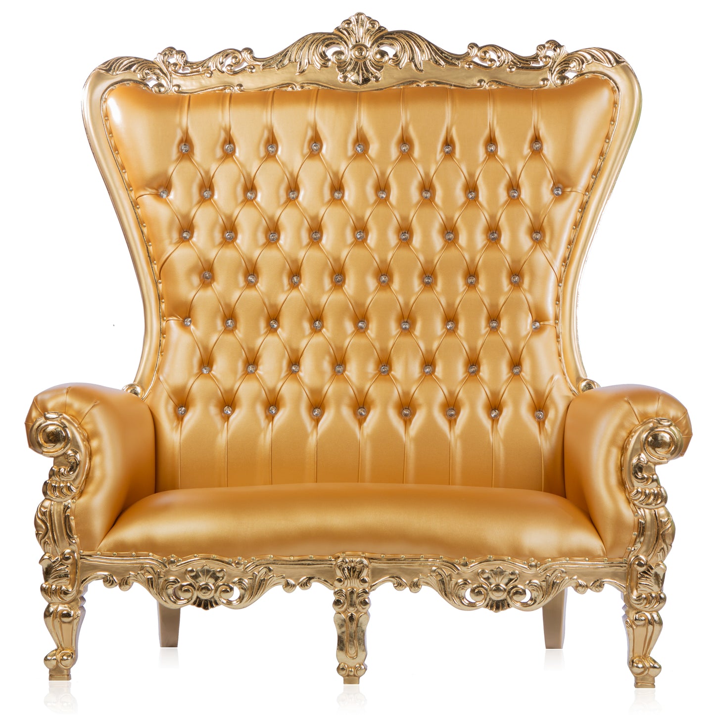 Golden Glam Double Throne Gold/Gold (West Coast)