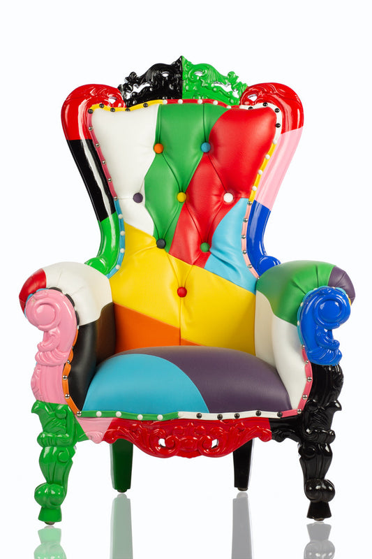 Multicolored Kids Throne